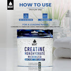 MO4T Creatine Monohydrate Micronized Powder - 30 Servings - image 3