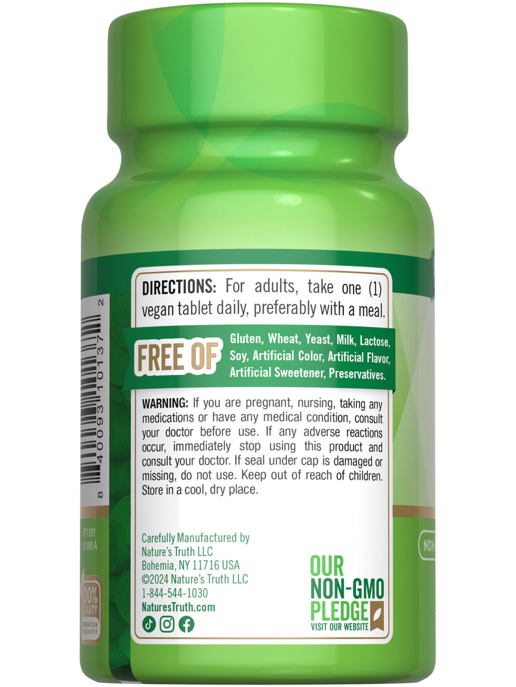 Nature's Truth Vitamin B12 1000 mcg Tablets - 100 Count - image 7