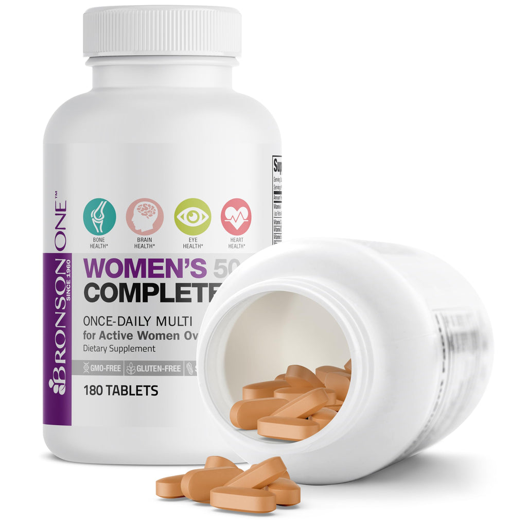 Complete Multivitamin for Women 50+ by Bronson Vitamins