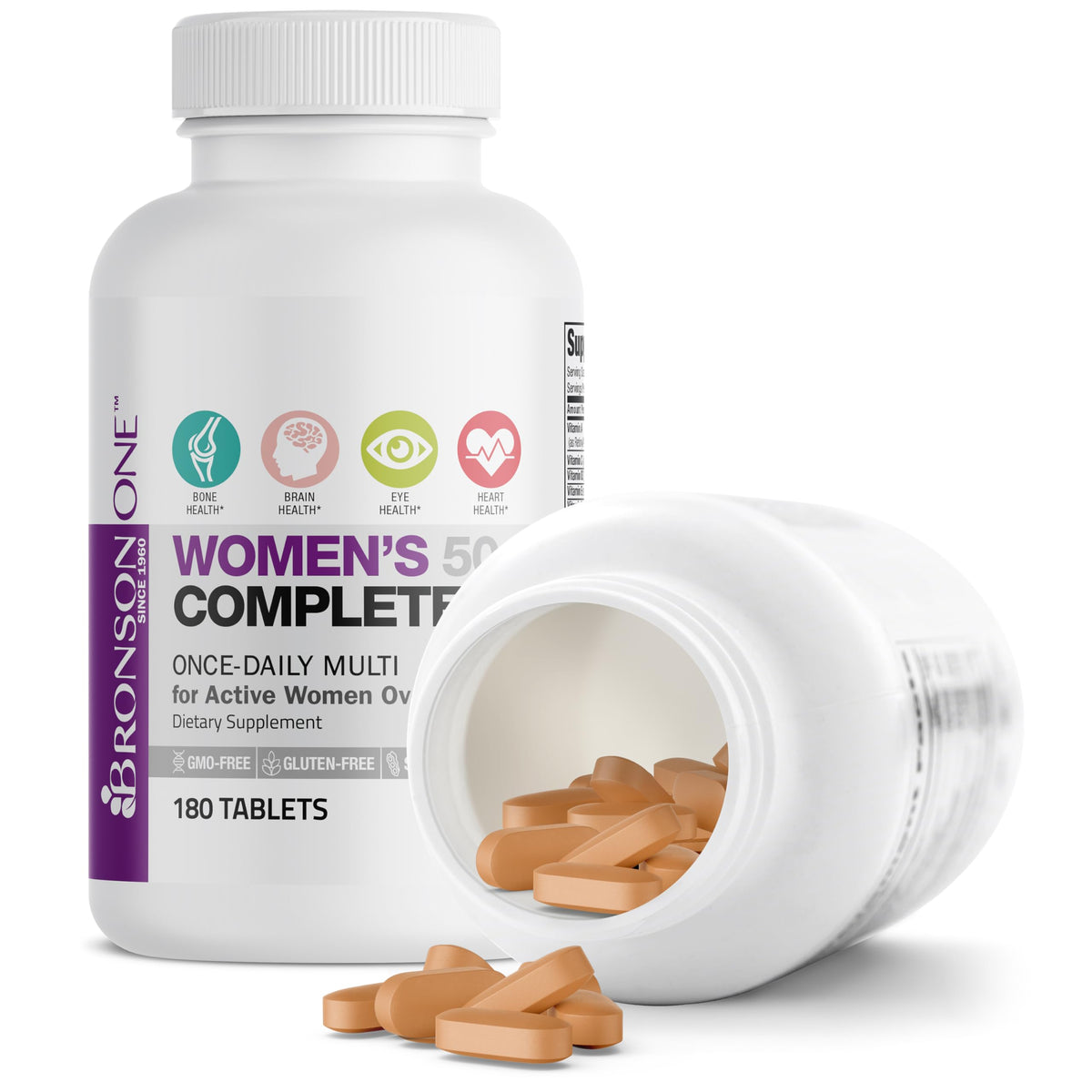 Complete Multivitamin for Women 50+ by Bronson Vitamins