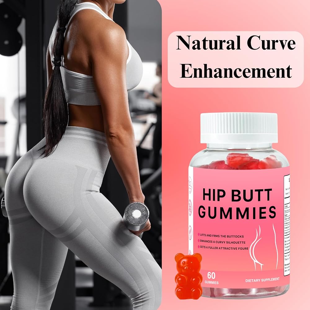 Siyolaherb Hip BBL Gummies for Women Body - 60 Gummies - image 4
