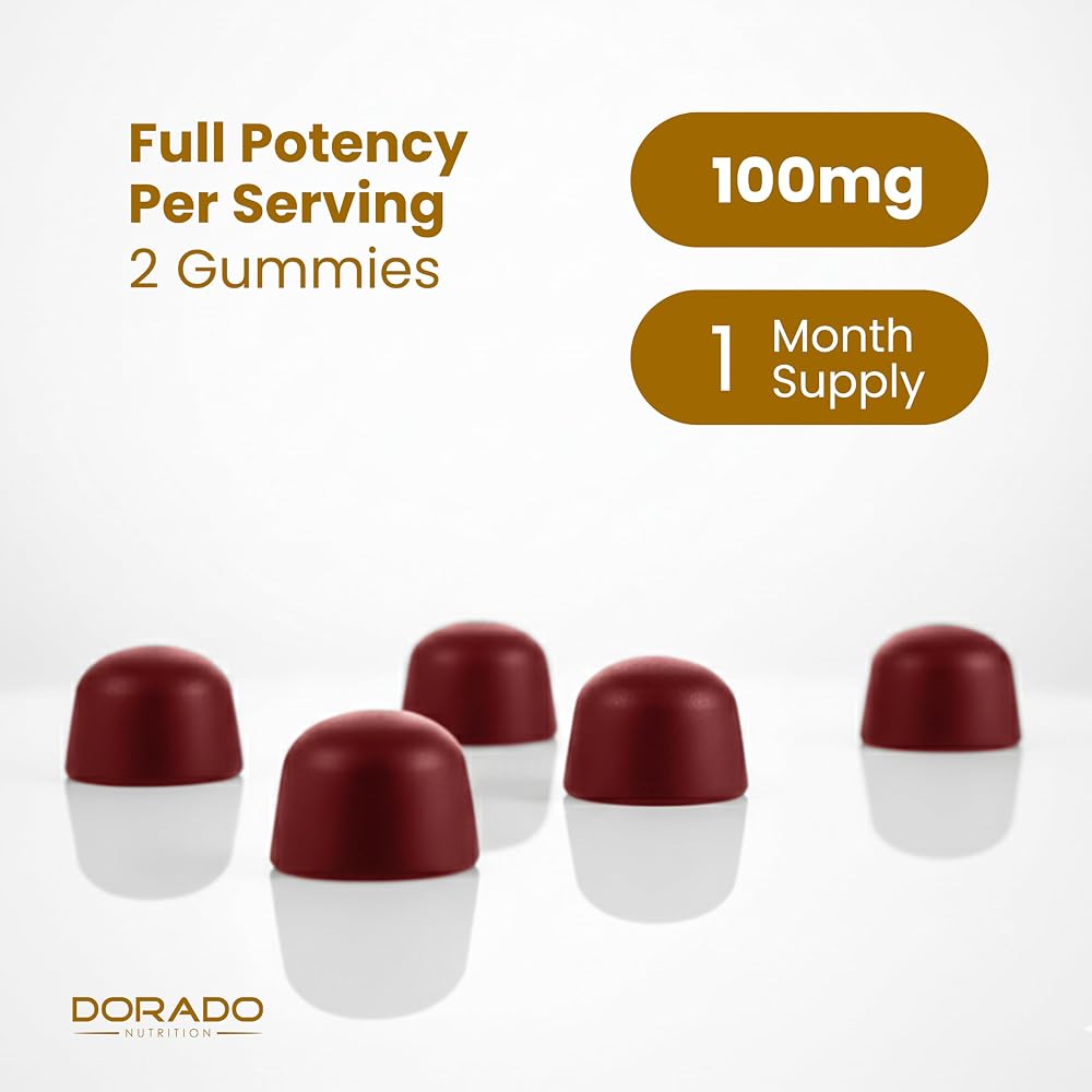 DORADO NUTRITION Lions Mane Mushroom Gummies - 60 Count - image 8