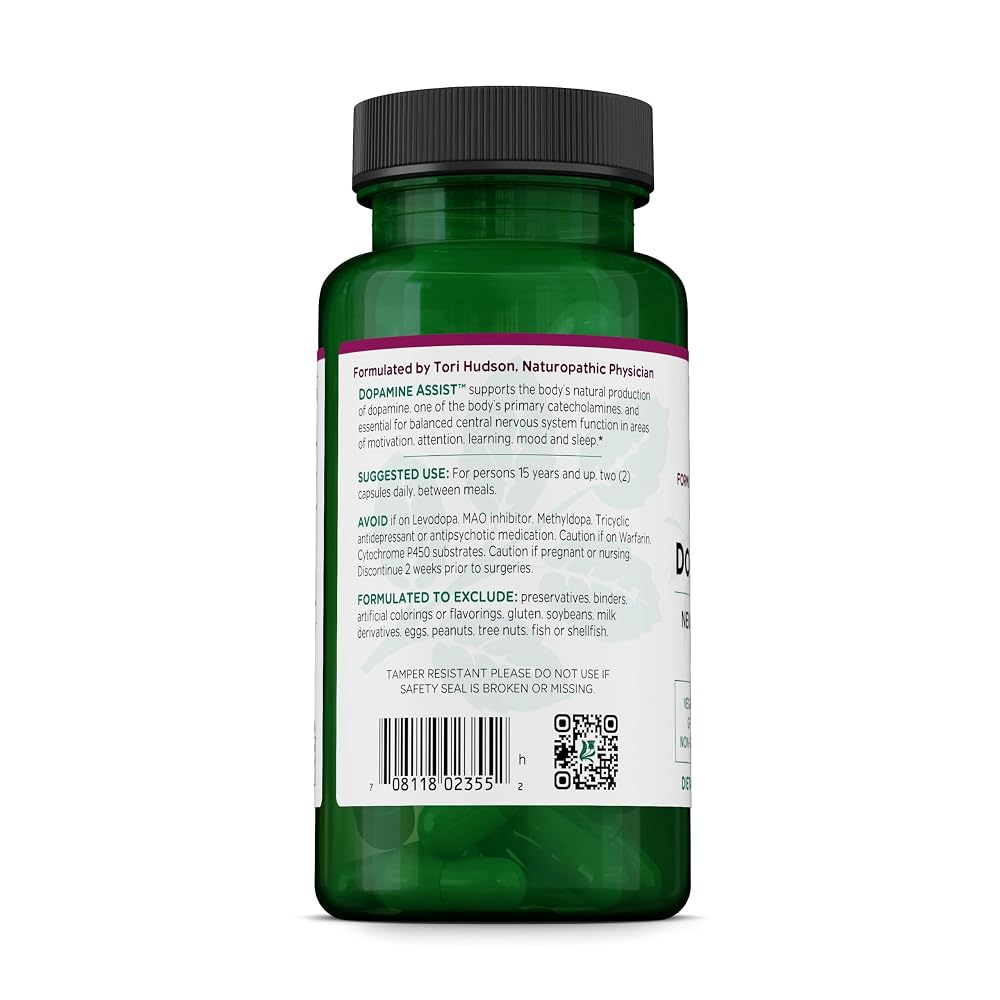 Vitanica Dopamine Assist, with Tyrosine, Mucuna & B6, Vegan - image 10