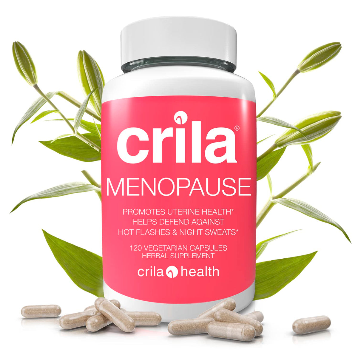 CRILA Menopause Support Natural Supplement - 120 Capsules - image 2