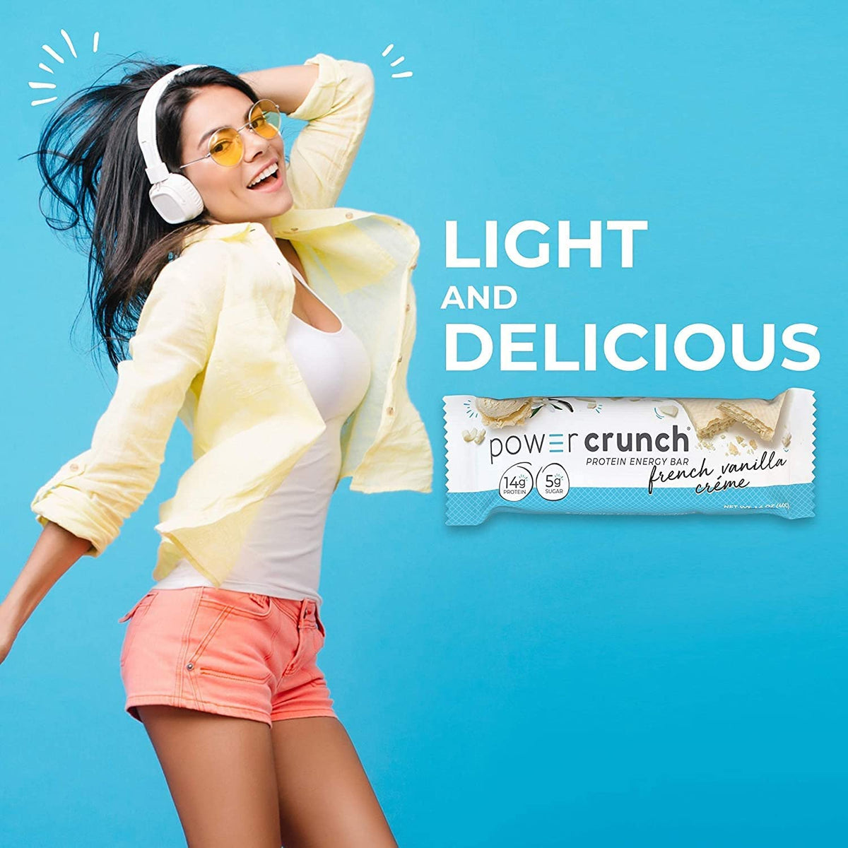 Power Crunch Protein Bar French Vanilla Creme - 12 Count - image 3