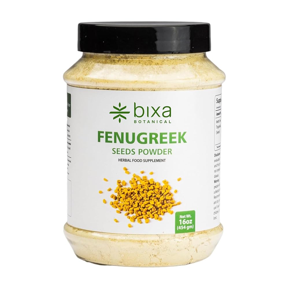 bixa BOTANICAL Fenugreek Powder - 16 Ounce