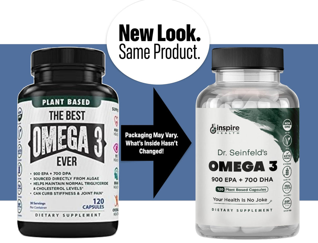 GINSPIRE NUTRITION The Very Best - Alge Omega 3 Vegan Supplement