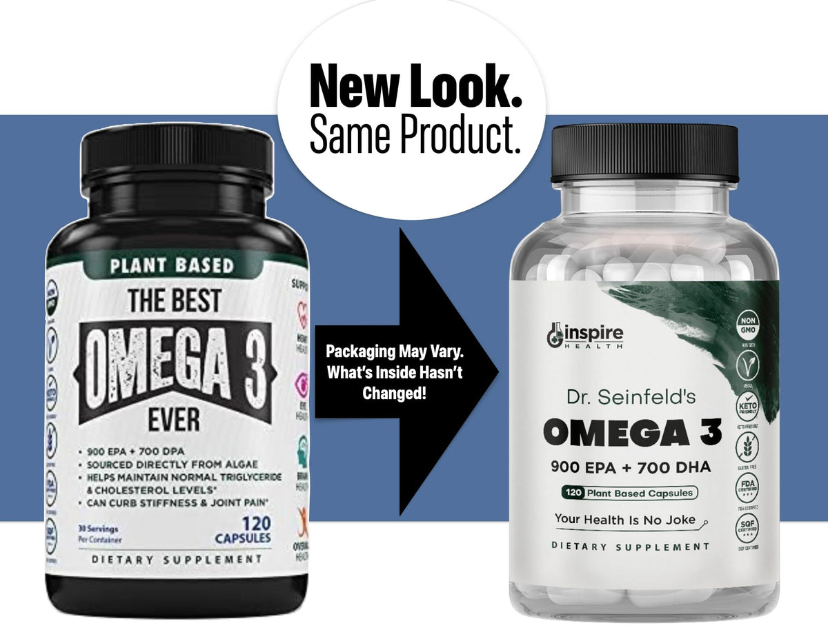 GINSPIRE NUTRITION The Very Best - Alge Omega 3 Vegan Supplement