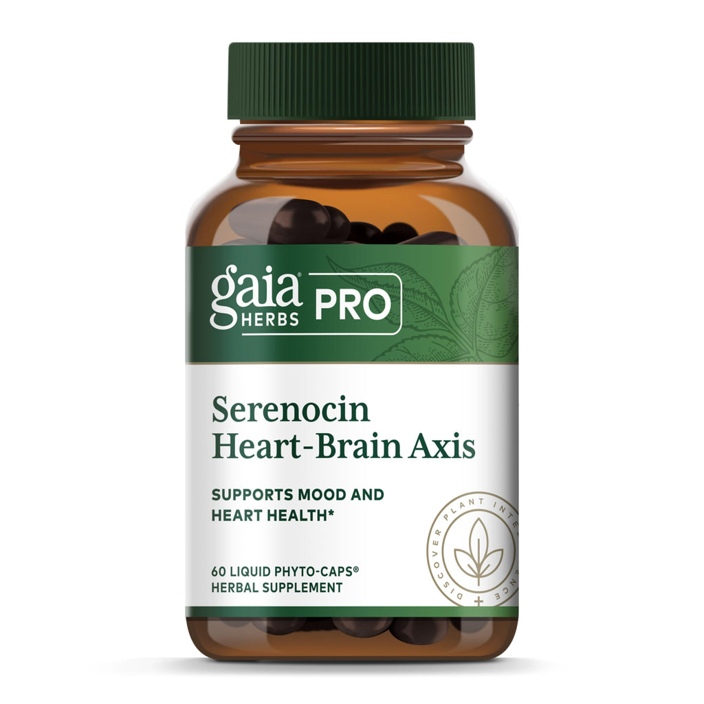 Gaia Herbs PRO Serenocin Heart-Brain Axis - 60 Vegan Capsules