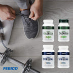 FEBICO Organic Spirulina Tablets 500mg - 180 Tablets - image 7