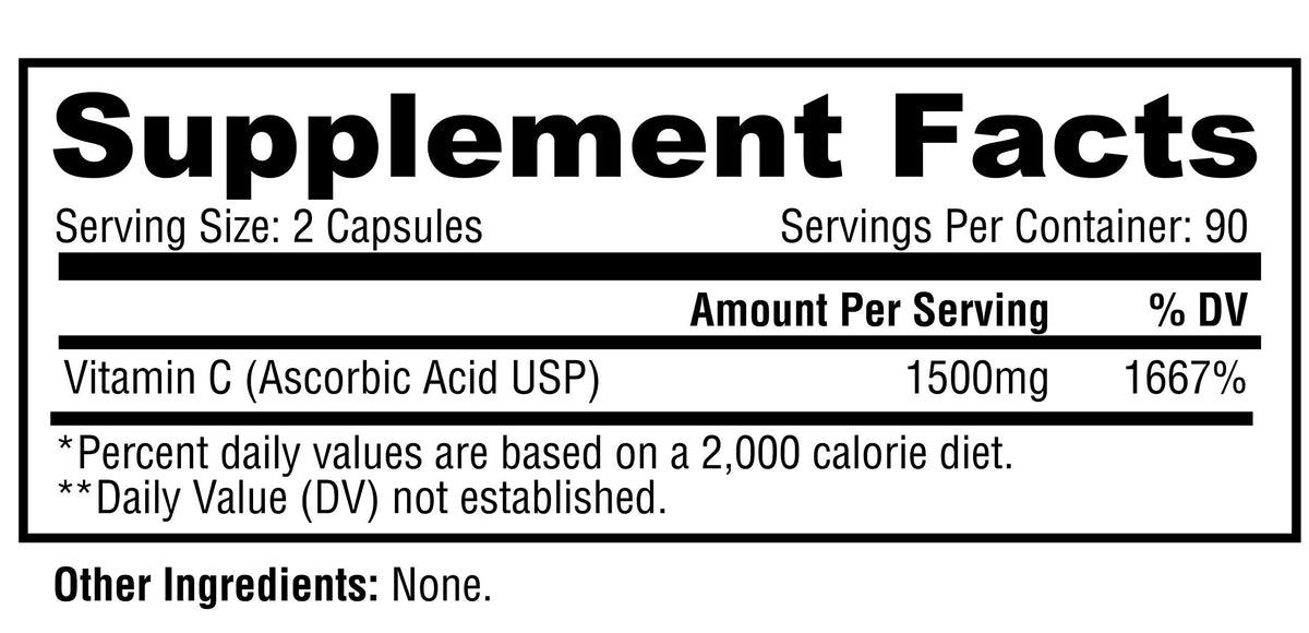 Metabolic Nutrition Vitamin C