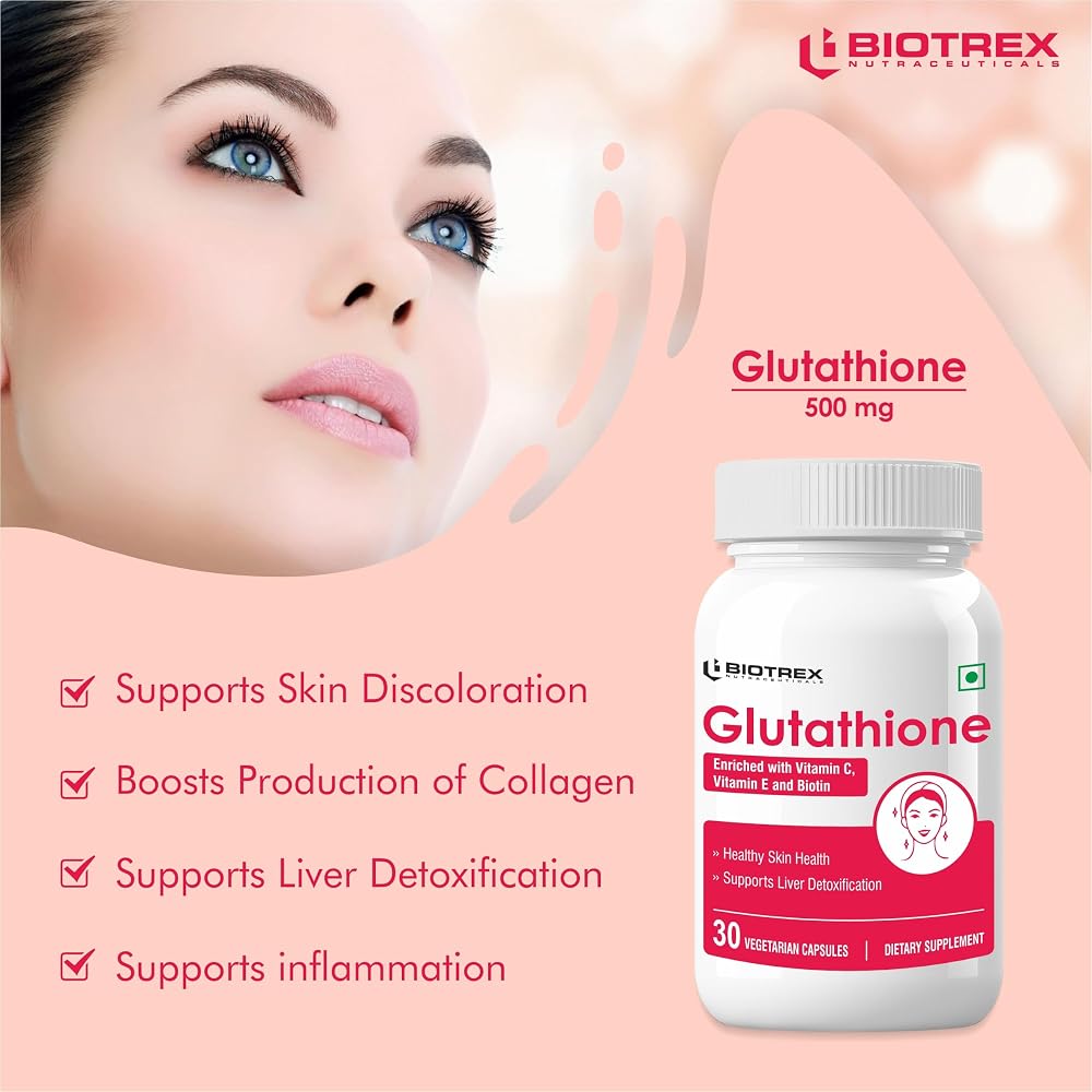 BIOTREX NUTRACEUTICALS Glutathione Antioxidant Supplement - image 5