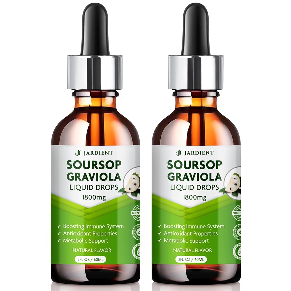Jardient Soursop Bitters Extract Liquid Oil : Graviola Soursop