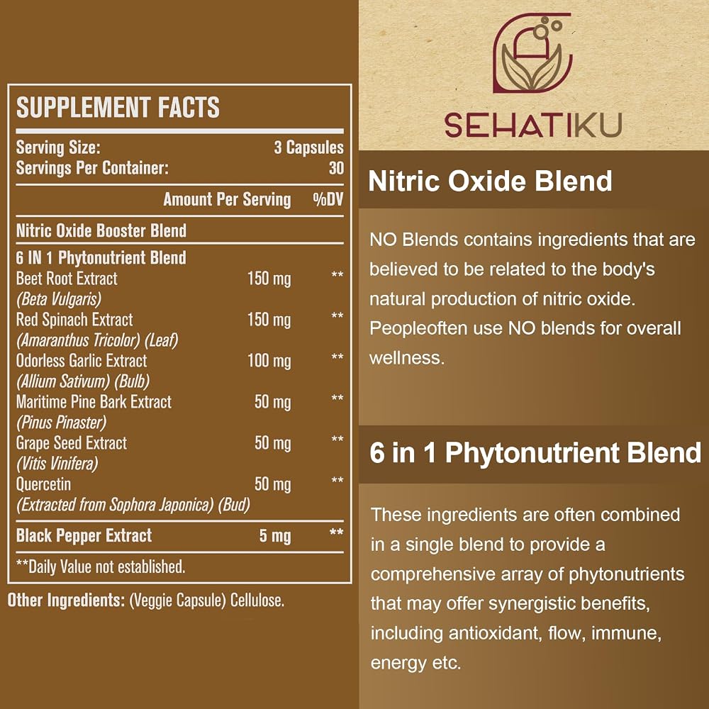 SehatiKu Nitric Oxide Supplement