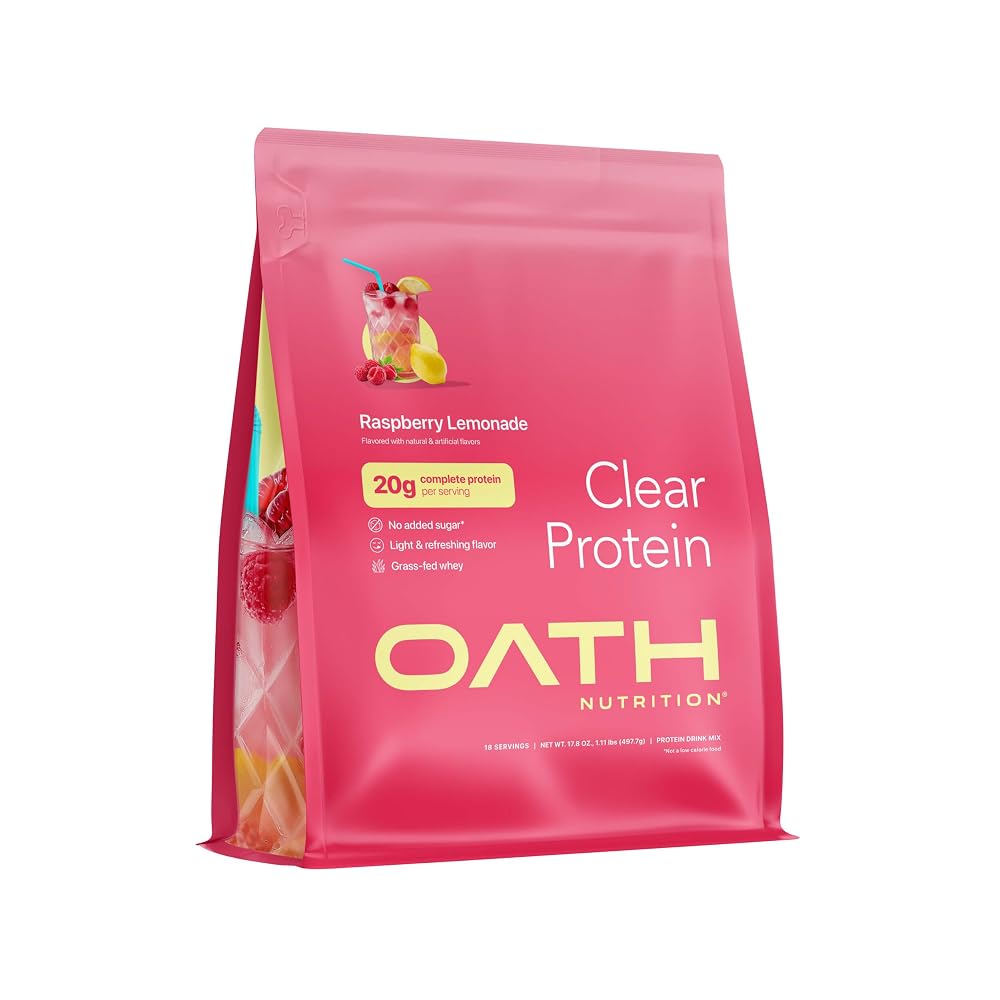 Oath Nutrition Clear Whey Isolate Protein Powder