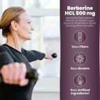 Simply Natures Pure Premium Berberine HCl 500mg - 120 Capsules