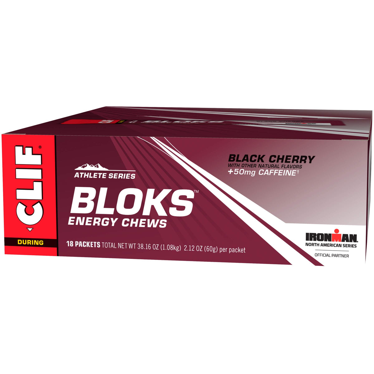 CLIF Bar Shot Bloks Black Cherry Energy Chews - 18 Servings