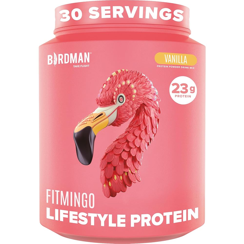 BIRDMAN Fitmingo Vegan Protein Powder with Inositol