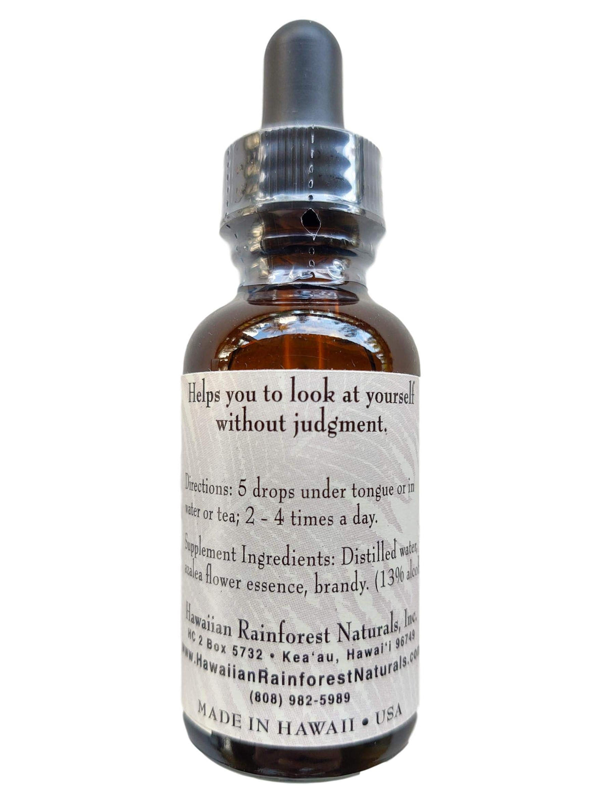 Hawaiian Rainforest Naturals Wild Azalea Flower Essence - 1 Fl Oz - image 2