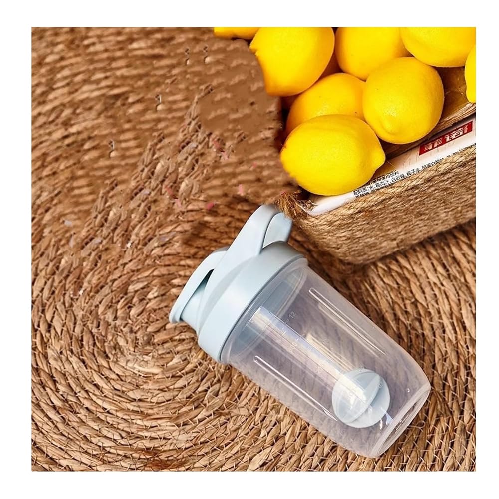 CHNLML Protein Shaker Bottle 400ML/16Oz w. Shaker Ball for Protein