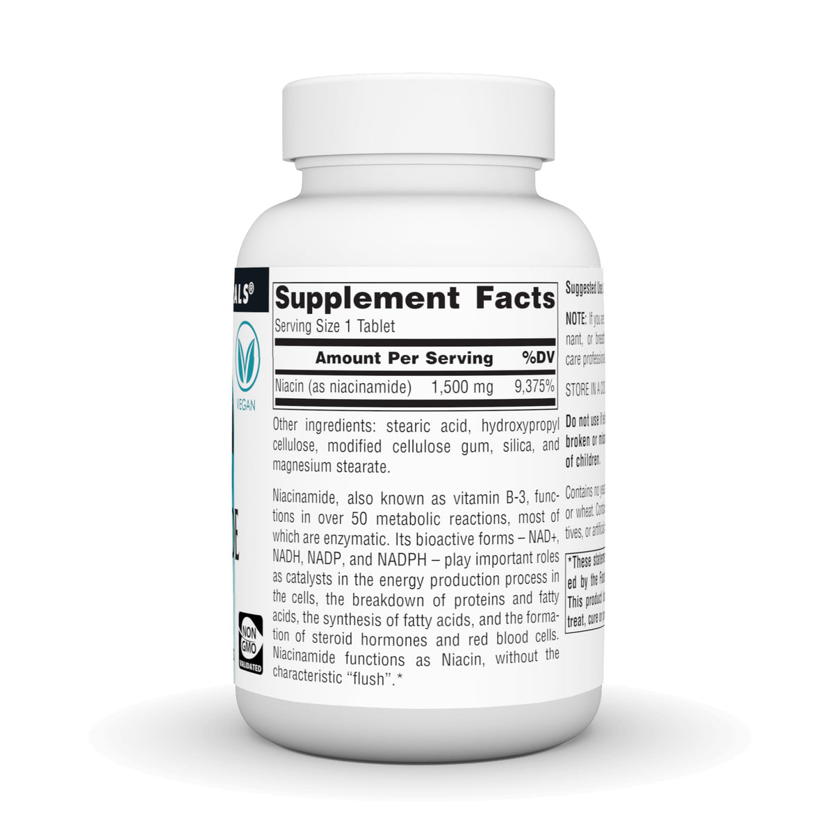 Source Naturals Niacinamide B-3 Vitamin 1500 mg - 50 Tablets - image 3