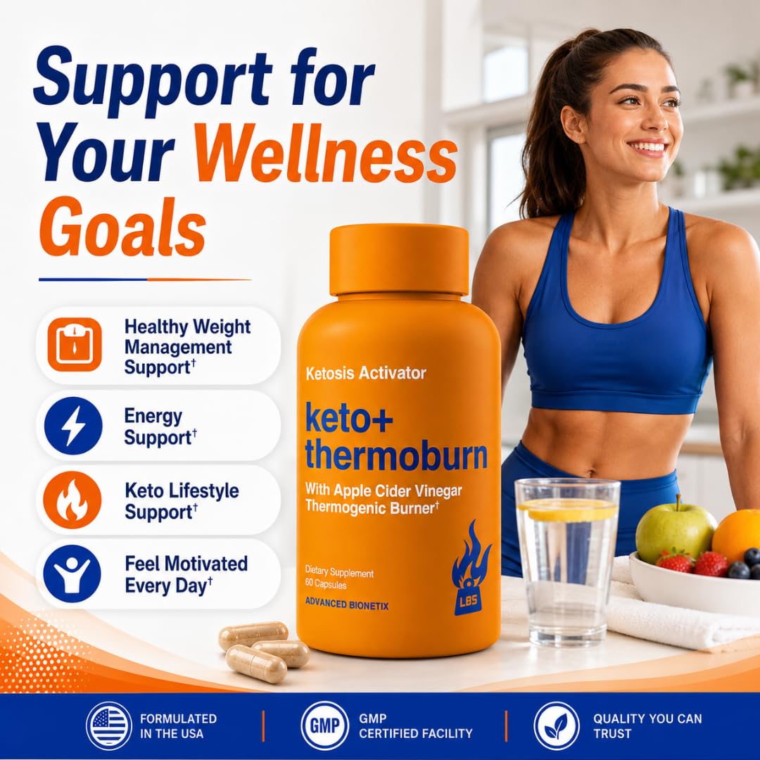 Advanced Bionetix ThermoBurn Keto Supplement with Apple Cider Vinegar - image 4