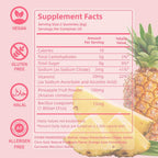 Airboy Vaginal Probiotic Gummies for Women, Pineapple - 60 Gummies - image 5