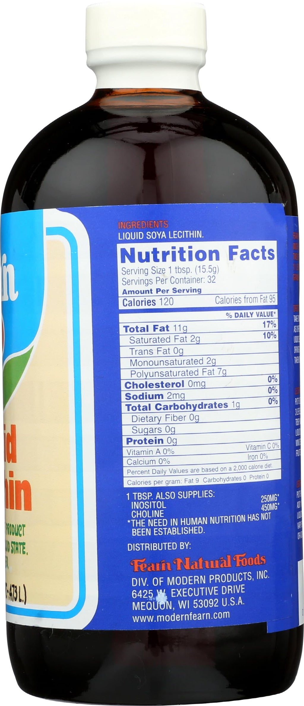 Fearn Natural Foods Liquid Lecithin - 16 Fl Oz - image 7