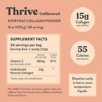 PROTIVA Thrive Collagen Powder for Women - 16 oz - image 2