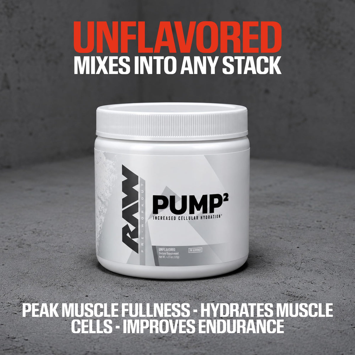 RAW Pump2 Pre Workout Glycerol Powder - 20 Servings - image 6