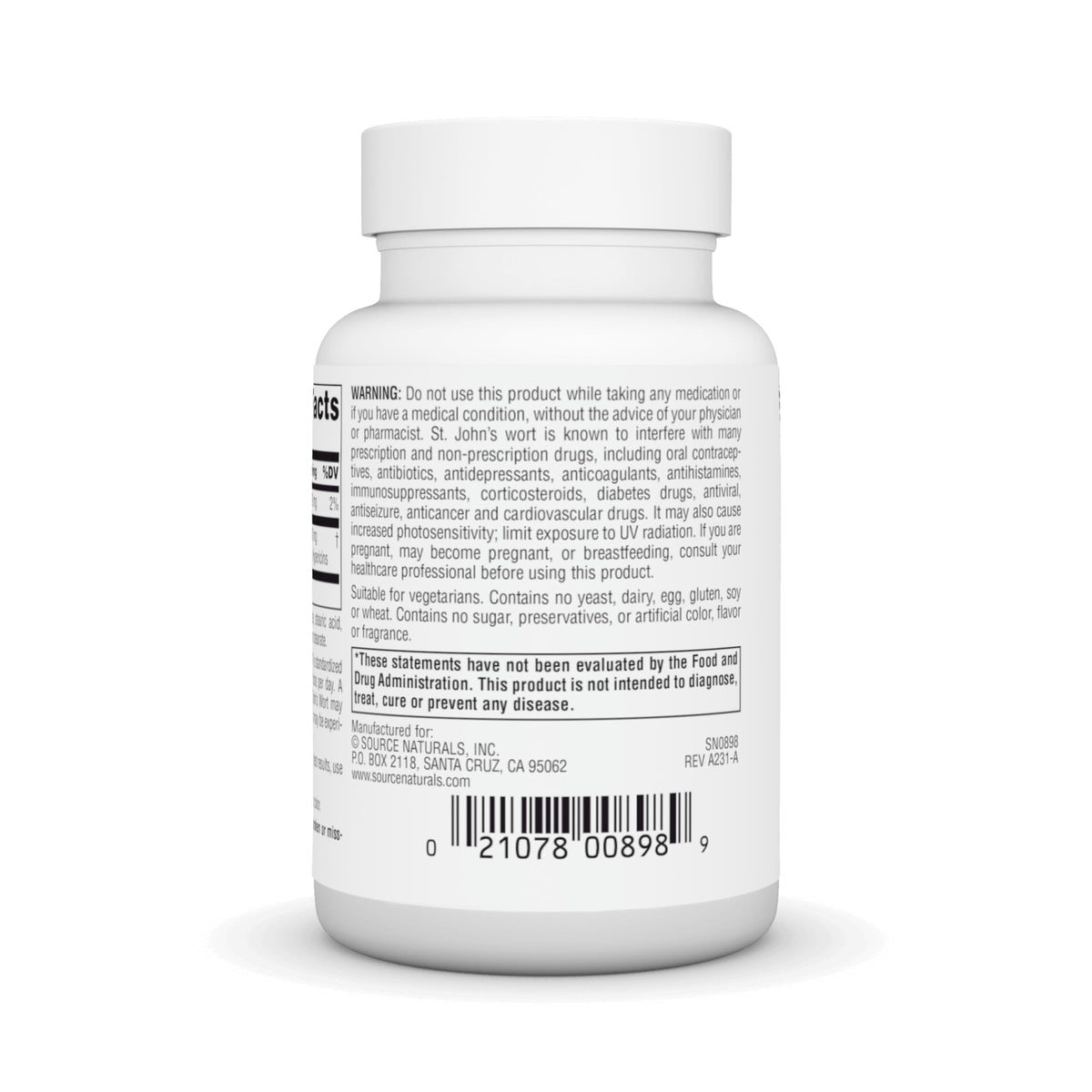 Source Naturals St. John's Wort 300mg
