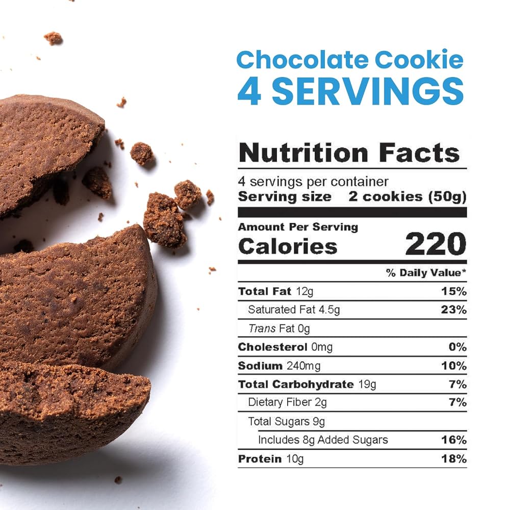 PLUS NUTRITIONAL Premium Gluten Free Chocolate Cookies - 48 Cookies - image 3