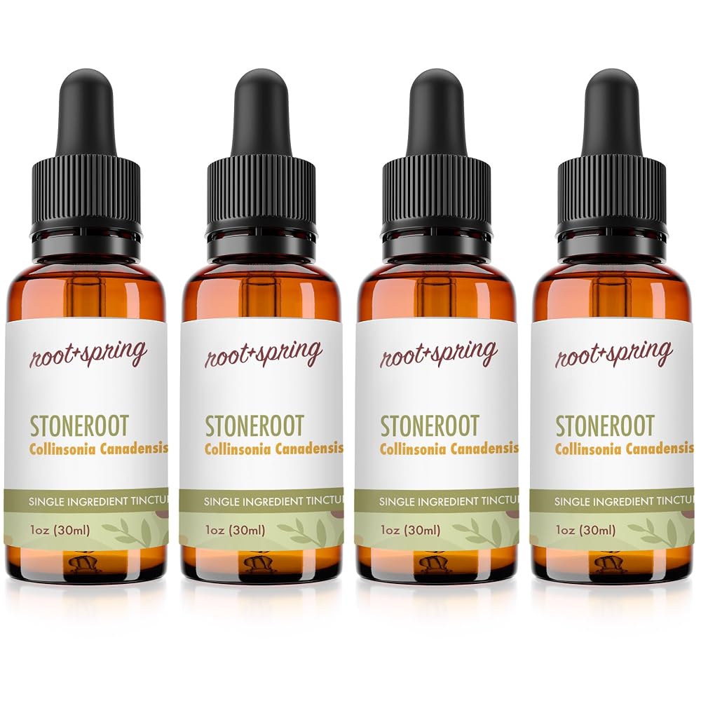 root + spring Stoneroot Concentrate with Dropper - Collinsonia