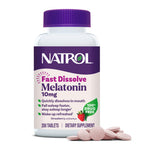 Natrol Tablets Melatonin 10Mg Sleep Support Bottle Drug Free Unisex