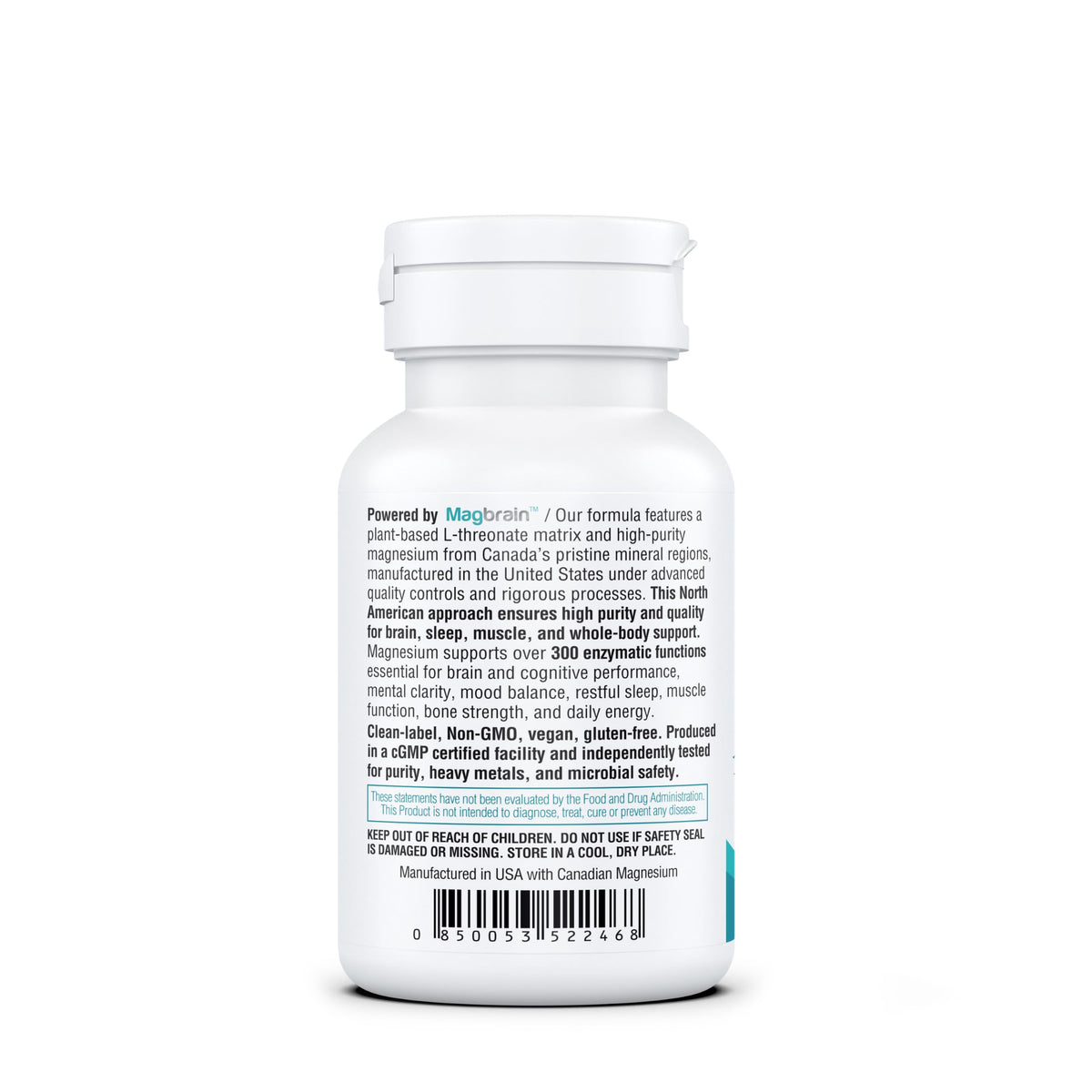 KAPPA NUTRITION Magnesium L-Threonate Plant-Based 3 in 1
