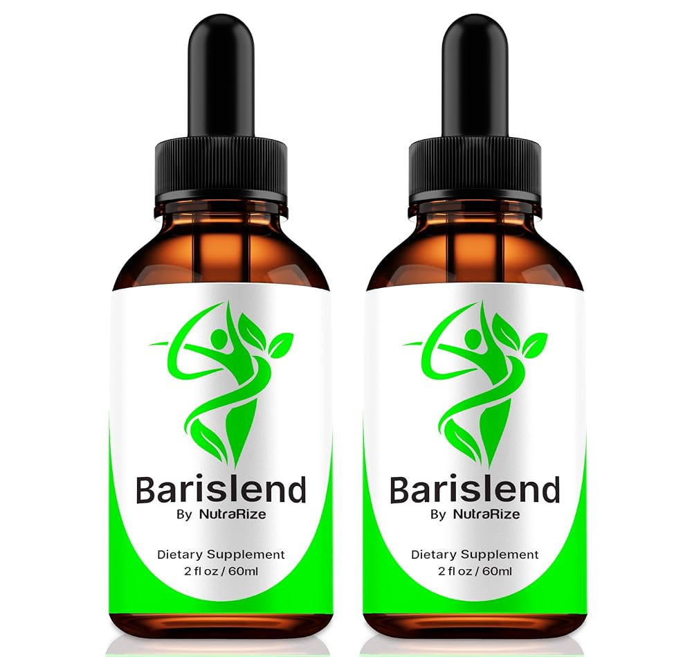 NutraRize Barislend Drops Liquid Formula Energy Support - 2 Pack