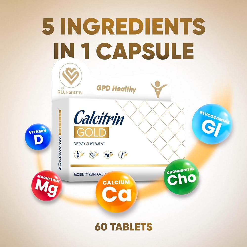Soy Sano Calcitrin Gold Bone & Joint Support - 60 Tablets - image 2