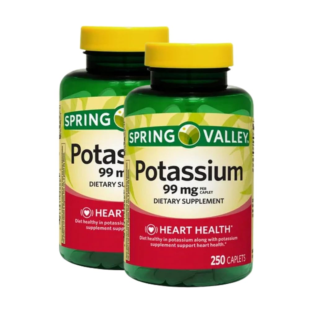 Unique Bundle Potassium Supplement 99 mg