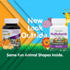 NaturesPlus Animal Parade Children's Chewable Multivitamin - 90 Tablets - image 2