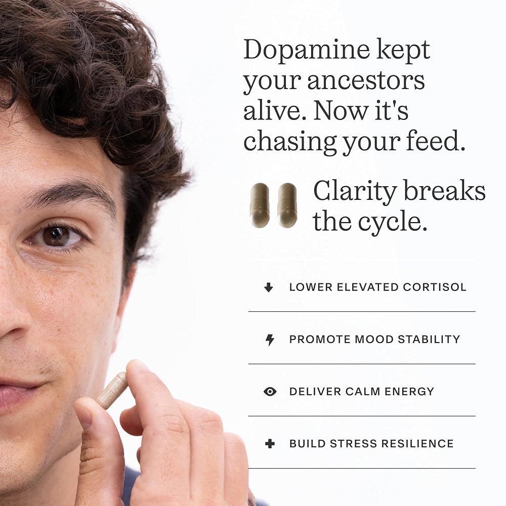 THESIS Clarity Nootropic Supplement for Men & Women with Lions Mane
