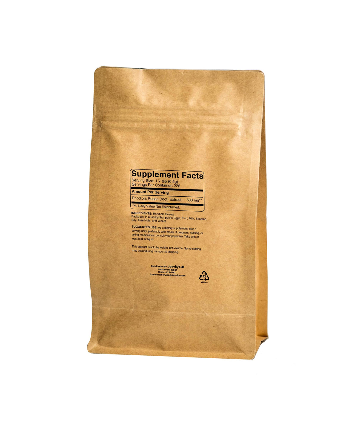 Jovvily Rhodiola Rosea Powder - 4 Ounce - image 2