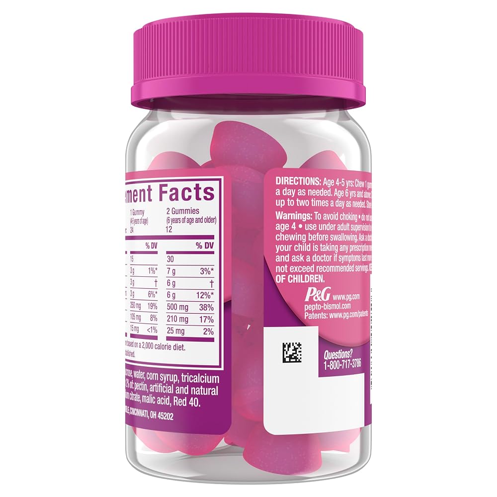 Pepto Bismol Kids Gummies for Upset Stomach - 24 Gummies - image 10