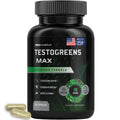Live Anabolic TestoGreens Max Men's Greens Supplement - 60 Capsules