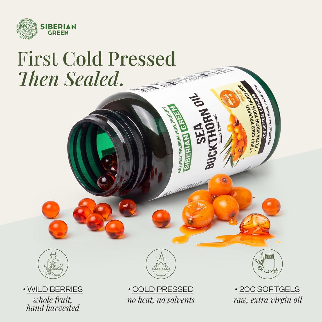 Siberian Sea Oil Capsules 200 Softgels