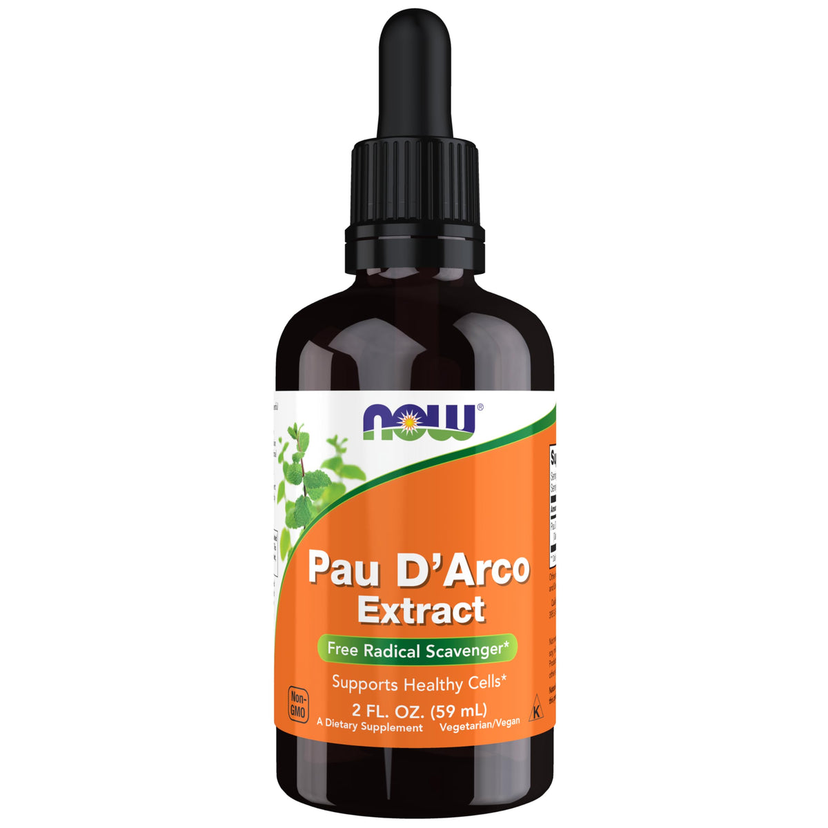 NOW Pau D'Arco Extract Liquid - 2 fl oz