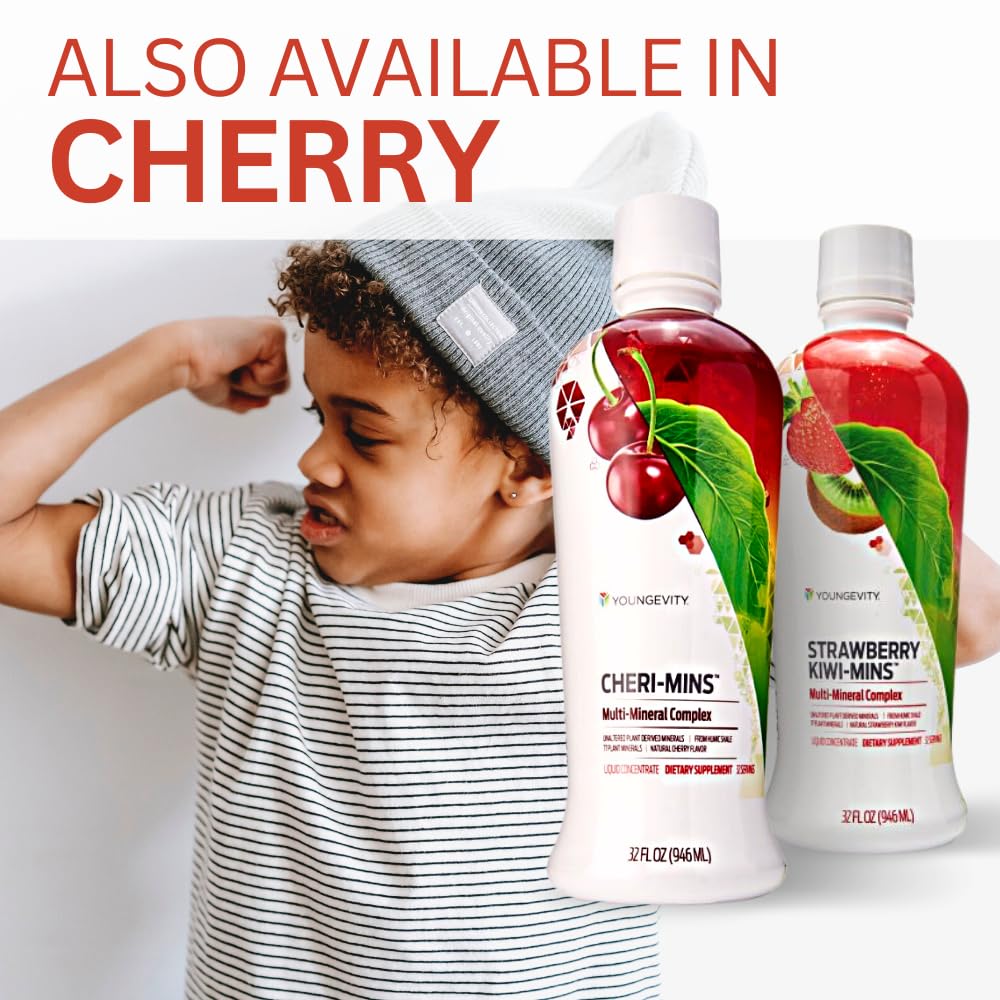 Youngevity Strawberry Kiwi-Mins Liquid Trace Mineral Complex - 128 Fl Oz - image 5