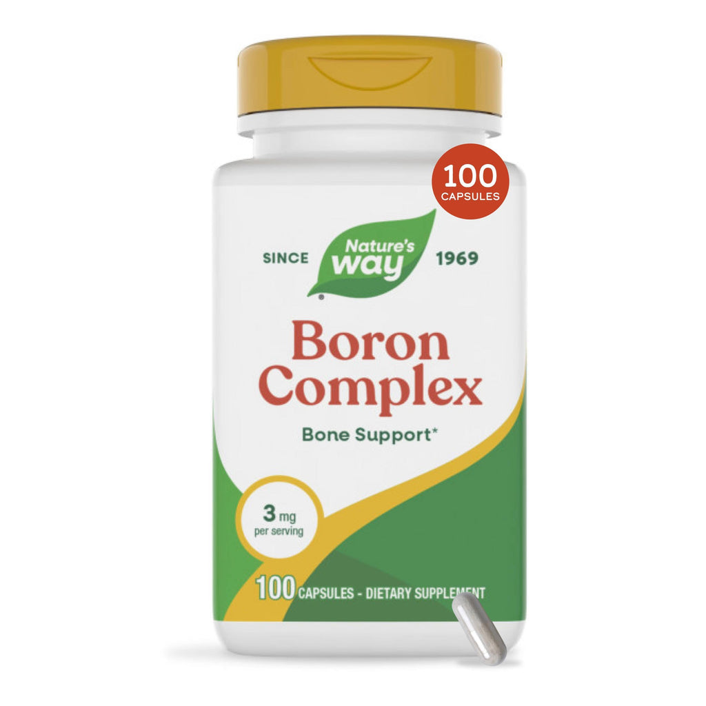 Nature's Way Boron Complex Bone Support 3 mg - 100 Capsules