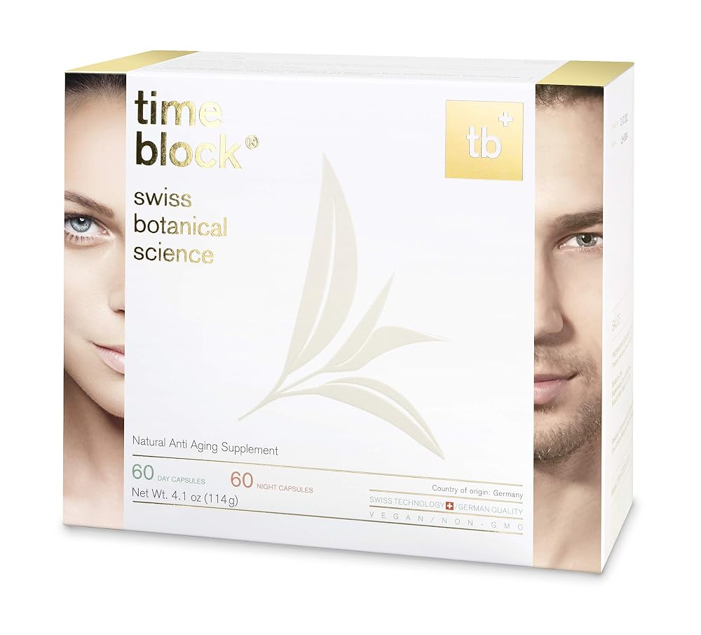 timeblock Vital Anti Aging Nutrition Supplement - 60 Day Supply