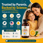 GreenPeach Omega 3 for Kids Liquid Fish Oil - 4 oz - image 4