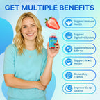 HUUAYAO Magnesium Complex Gummies - 120 Count - image 4